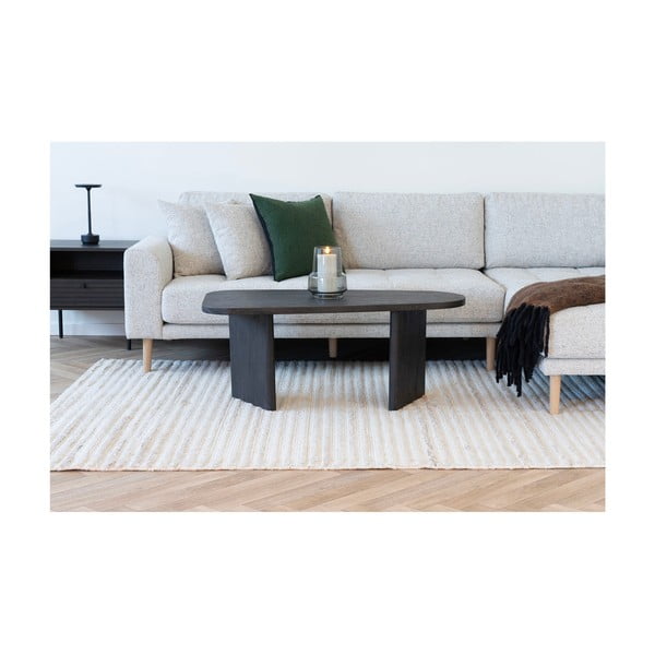 Tumši brūns žurnālgaldiņš 50x100 cm Melo – House Nordic-image-2