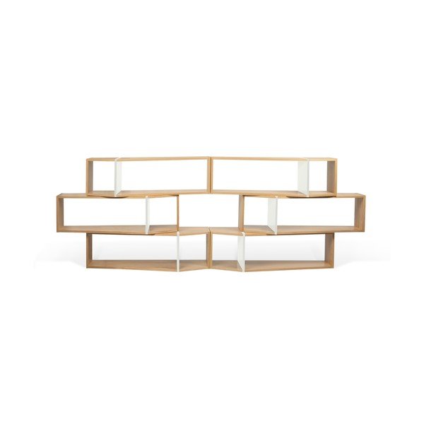 Brūns un balts plaukts TemaHome One, 120 x 35 cm-image-2