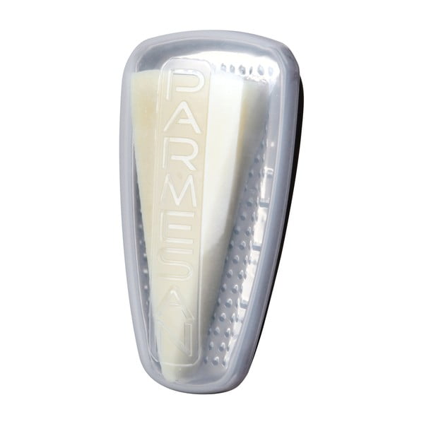 Nerūsējošā tērauda parmezāna siera rīve ar vāku Fackelmann Food & More-image-3