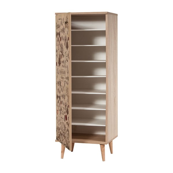 Augsts apavu statīvs Flinta Romance, augstums 128 cm-image-3