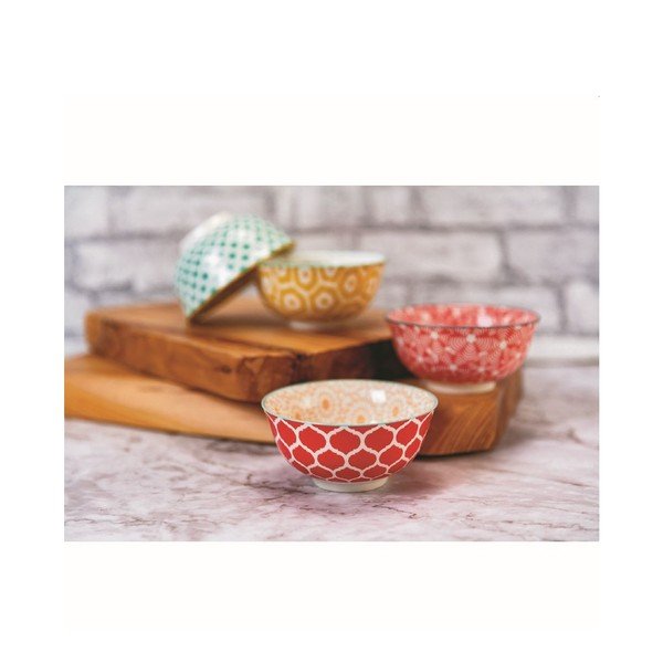 Porcelāna bļodas (4 gab.) ø 11 cm Confusion – VDE Tivoli 1996-image-1