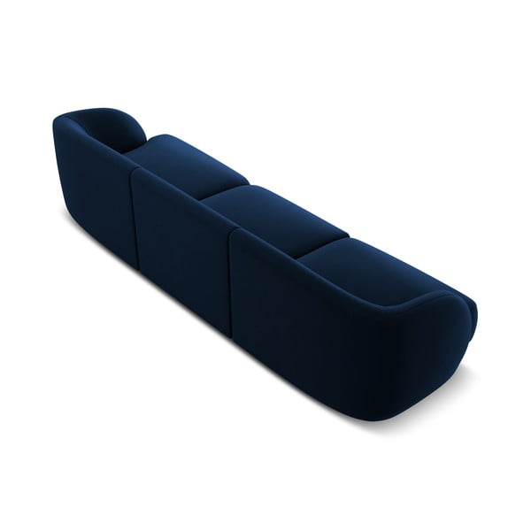 Zils samta dīvāns 259 cm Miley – Micadoni Home-image-3