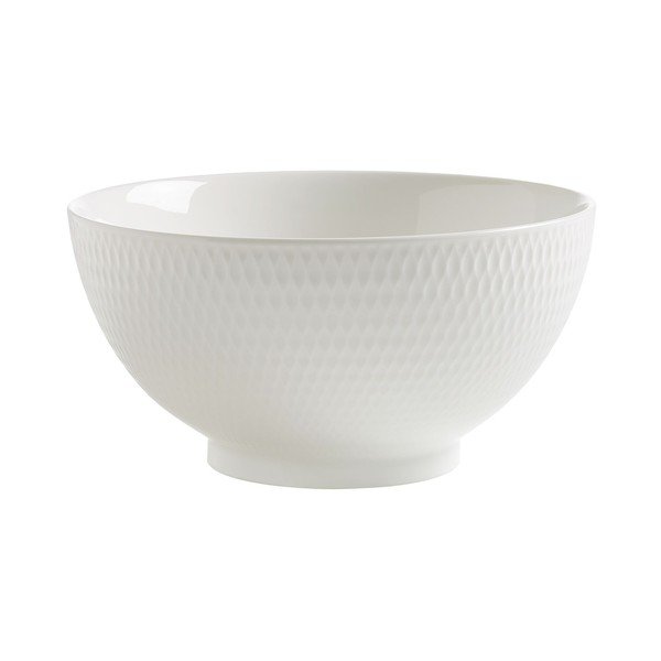 Balta porcelāna bļoda Maxwell & Williams Diamonds, ø 20 cm