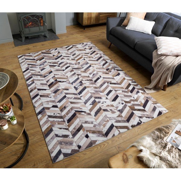 Brūns paklājs Flair Rugs Jesse, 160 x 230 cm-image-4