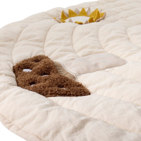 Balts bērnu rotaļu paklājiņš Agnes – Bloomingville Mini-image-2