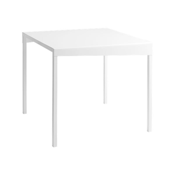 Balts Custom Form Obroos kafijas galdiņš, 80 x 80 cm