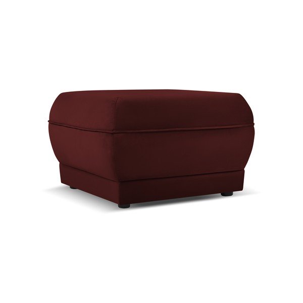 Sarkans samta pufs Lando – Micadoni Home-image-2