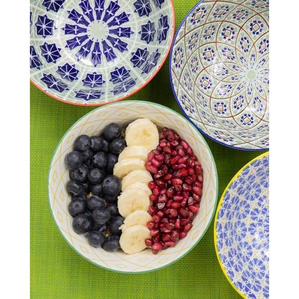 4 keramikas bļodu komplekts Kitchen Craft, ø 15 cm-image-2