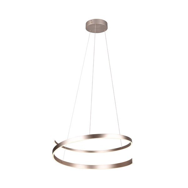 Pelēka LED piekaramā lampa ar balss vadību/ar mobilās lietotnes vadību un metāla abažūru ø 75 cm Cinardi – CINQUE-image-2