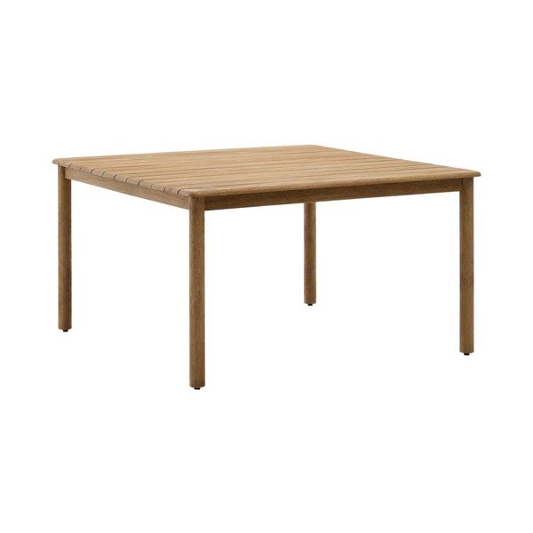 Akācijas masīvkoka dārza ēdamgalds 135x135 cm Sori – Kave Home