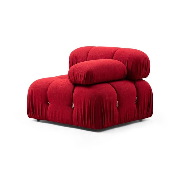 Sarkans modulārais dīvāns (ar labo stūri) Bubble – Artie