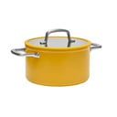 Katls ar vāku/ar keramikas pārklājumu piemērots indukcijas plītij 5,5 l Meda 3.0 – FABINI