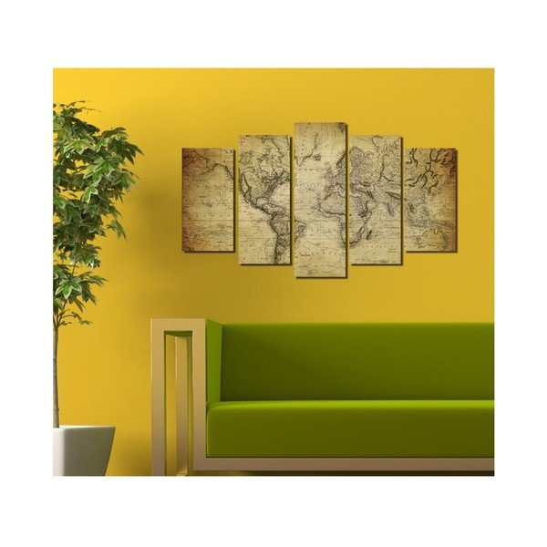 Daudzdaļīga 3D mākslas darbs Darma, 102 x 60 cm-image-1