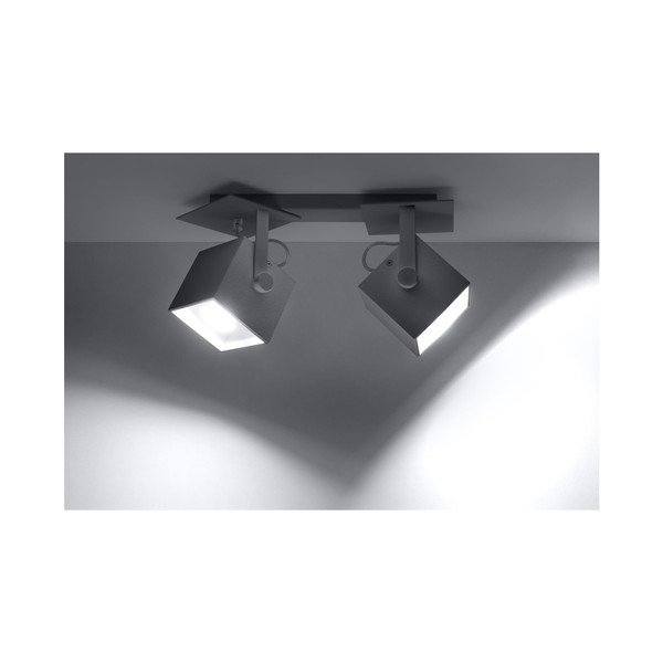 Pelēka griestu lampa Sollux Noe Dos-image-2