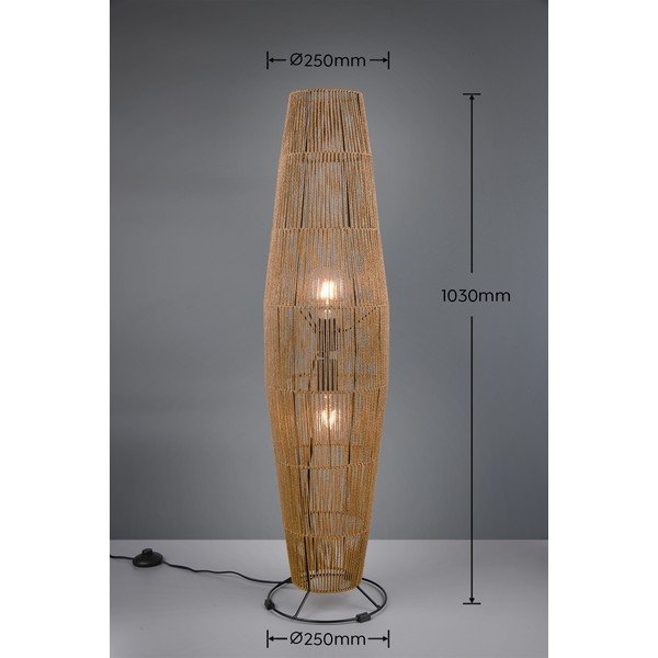 Dabīga toņa stāvlampa (augstums 103 cm) Miki – Reality-image-3