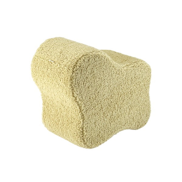 Zaļš bērnu pufs no buklē auduma Cloud – Wigiwama-image-2