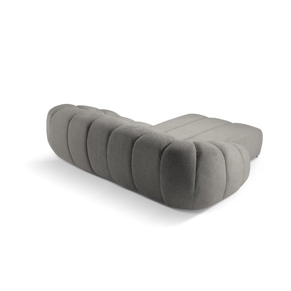 Gaiši pelēks stūra dīvāns (ar kreiso stūri) Diana – Micadoni -image-3