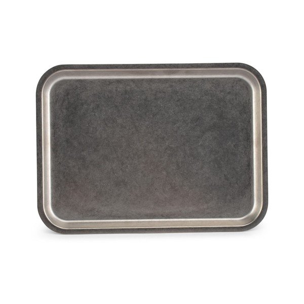 Servēšanas nerūsējošā tērauda paplāte 16x22 cm Serve – BonBistro-image-1
