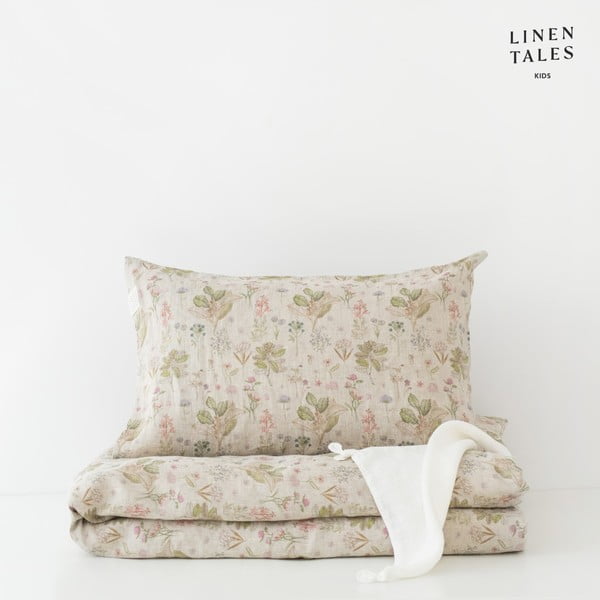Lina bērnu gultas veļa 100x140 cm – Linen Tales