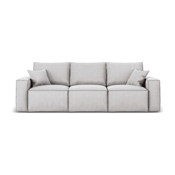 Gaiši pelēks dīvāns Cosmopolitan Design Miami, 245 cm
