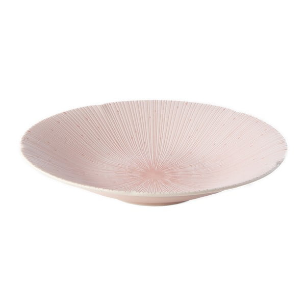 Rozā keramikas makaronu šķīvis ø 24,5 cm ICE PINK – MIJ