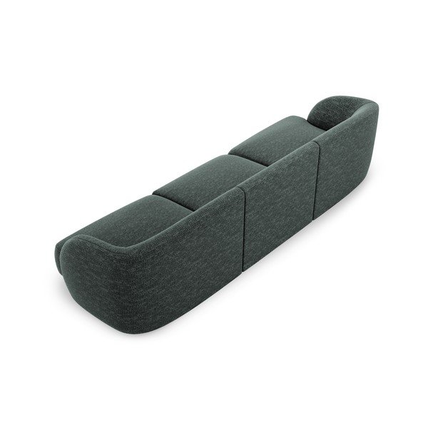 Tumši zaļš dīvāns 259 cm Miley – Micadoni Home-image-3