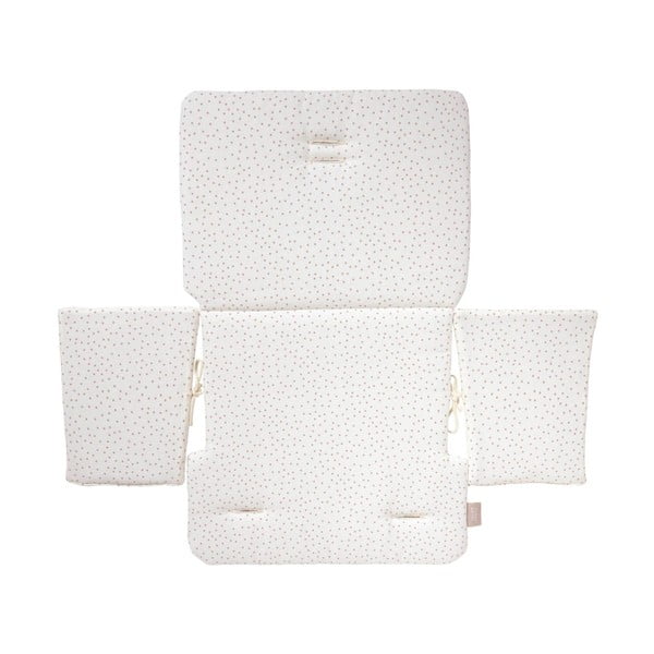 Balts bērnu pusdienu krēsliņa spilvens Nuun – Kave Home-image-2