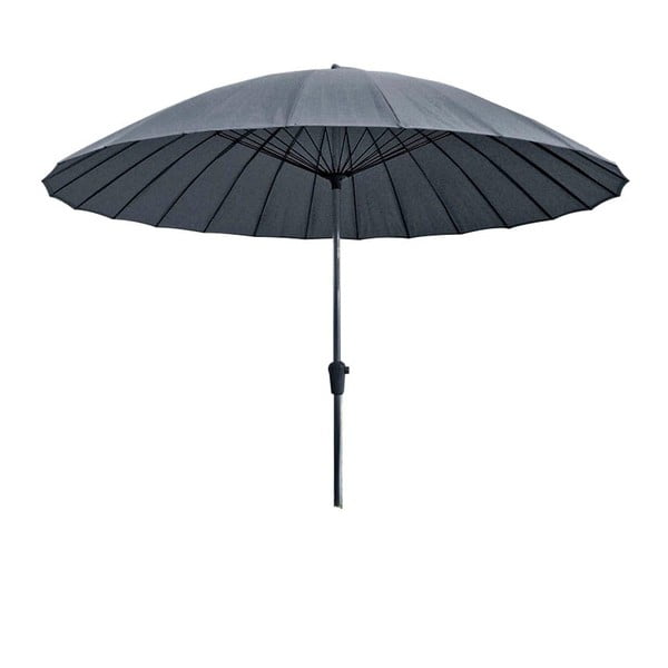 Pelēks saulessargs ø 260 cm – Garden Pleasure-image-2