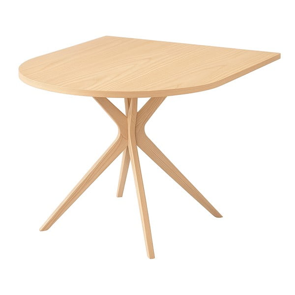 Oša masīvkoka ēdamgalds 90x90 cm Jubi – Ragaba