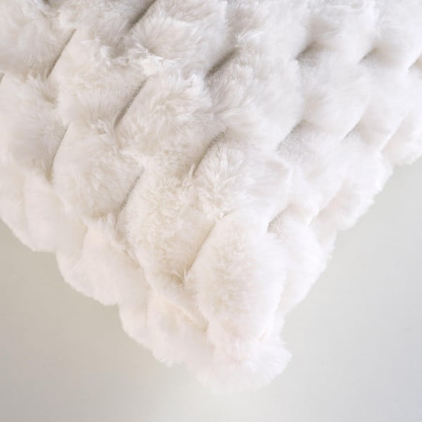 Dekoratīvais spilvens no mākslīgās kažokādas 45x45 cm Frosty – douceur d'intérieur-image-2