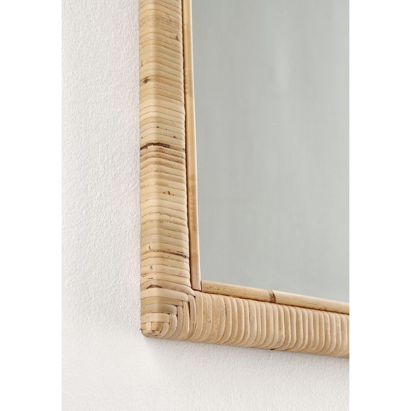 Sienas spogulis ar rotangpalmas rāmi 50x70 cm Hakima – Bizzotto-image-1