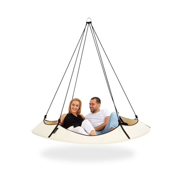 Krēmkrāsas dārza šūpoles – Hangout Pod-image-2