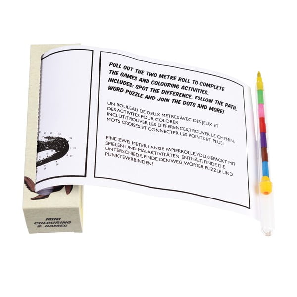 Krāsojamo grāmatu un mīklu ceļojumu komplekts bērniem Rex London Prehistoric-image-4