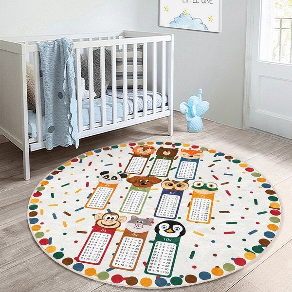 Bērnu paklājs ø 80 cm Comfort – Mila Home-image-1