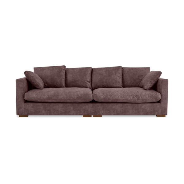 Tumši brūns dīvāns 266 cm Comfy – Scandic