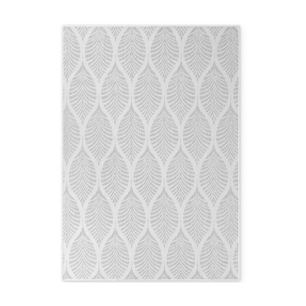 Pelēks/ziloņkaula krāsas iekštelpu un āra paklājs 160x230 cm Duet Liora – NORTHRUGS