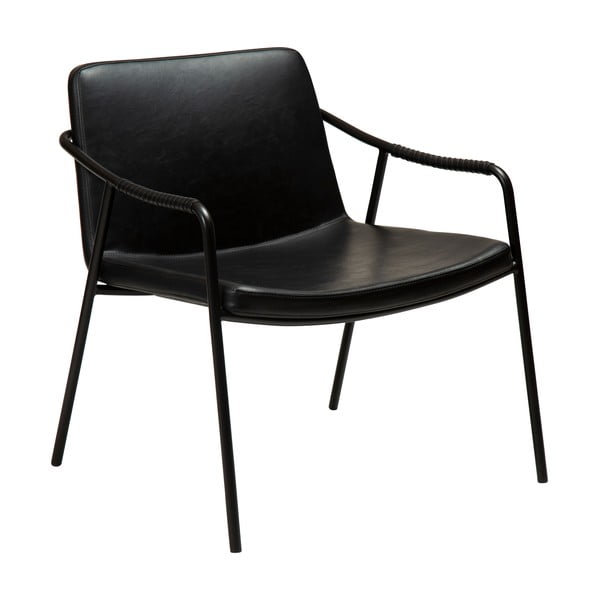 Melns mākslīgās ādas krēsls DAN-FORM Denmark Boto