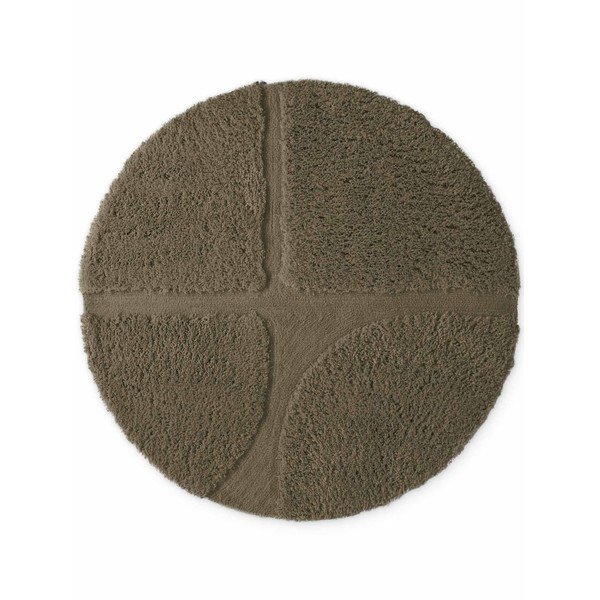 Haki ar rokām darināts apaļš paklājs ø 160 cm Lambeth Jasper – Ted Baker