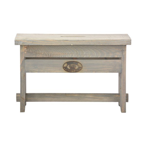 Esschert Design Trinity priedes koka instrumentu kaste / taburete-image-2