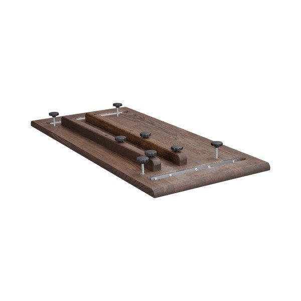 Ozola masīvkoka papildu galda virsma 95x45 cm Clapperton – Rowico-image-4