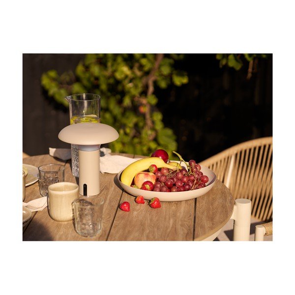 LED galda/pārvietojams āra gaismeklis ar USB ø 18 cm Ramsey – House Nordic-image-3