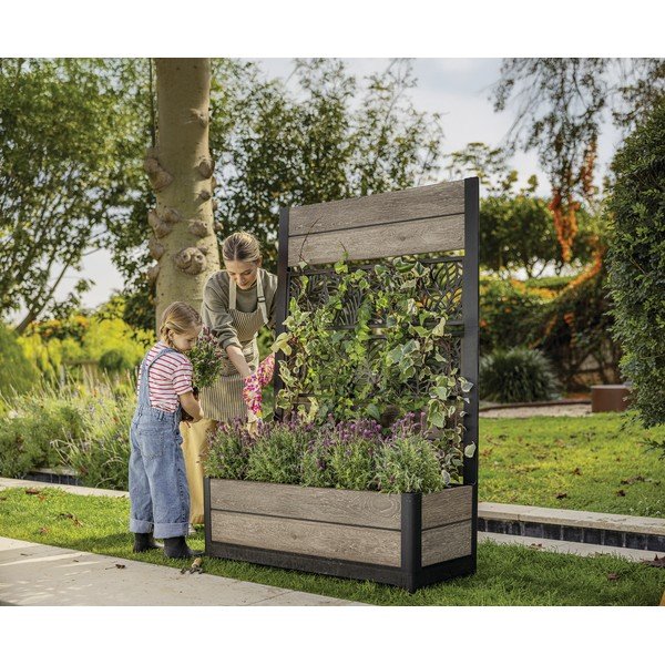 Paaugstināta dārza dobe Deco – Keter-image-1