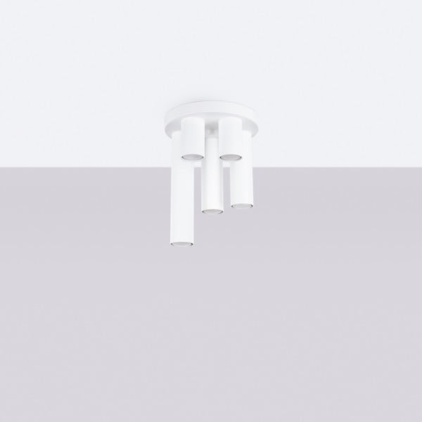 Balta griestu lampa Castro – Sollux-image-2