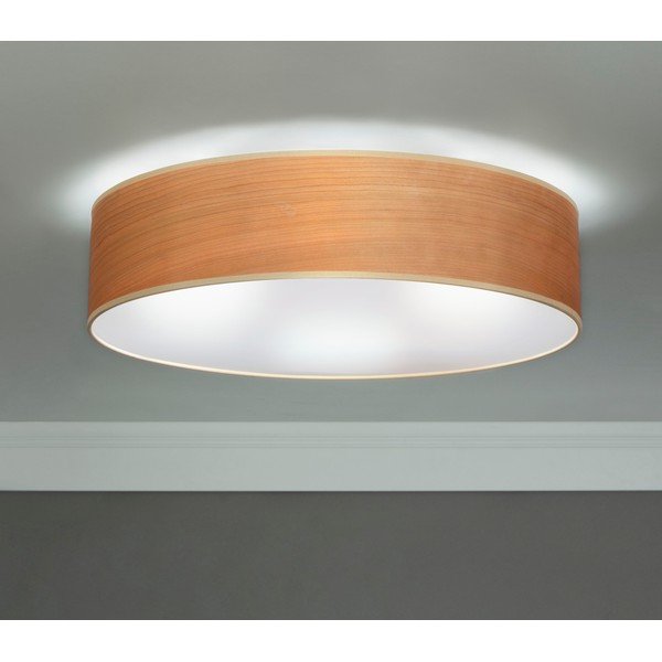 Griestu lampa no dabīgā ķiršu koka finiera Sotto Luce TSURI L, ⌀ 40 cm-image-3
