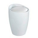 Balts veļas grozs un taburete Wenko Candy, 20 l