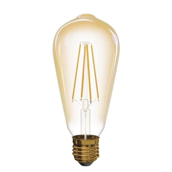 LED spuldze Vintage ST64 Warm White, 4W E27 - EMOS