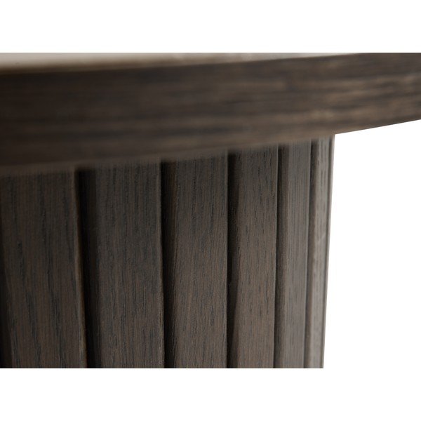 Apaļš sānu galdiņš ar keramikas virsmu ø 50 cm Enna – Unique Furniture-image-3