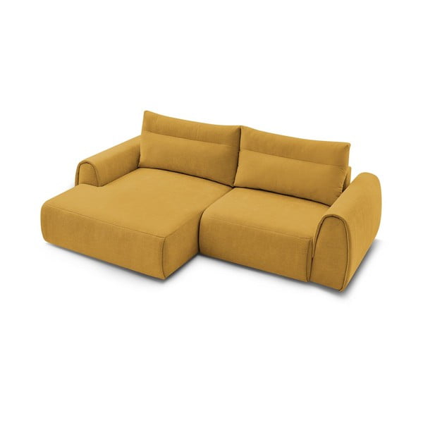 Okera dzeltens stūra dīvāns Aden – Bobochic Paris-image-3