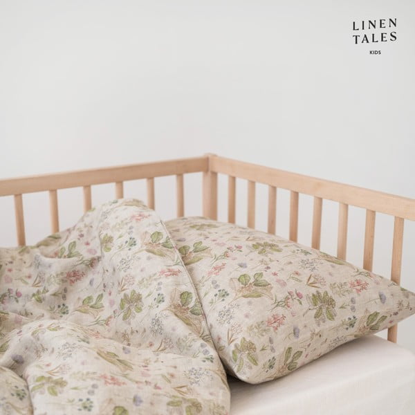 Bērnu gultas veļa vienvietīgai gultai 140x200 cm – Linen Tales-image-4