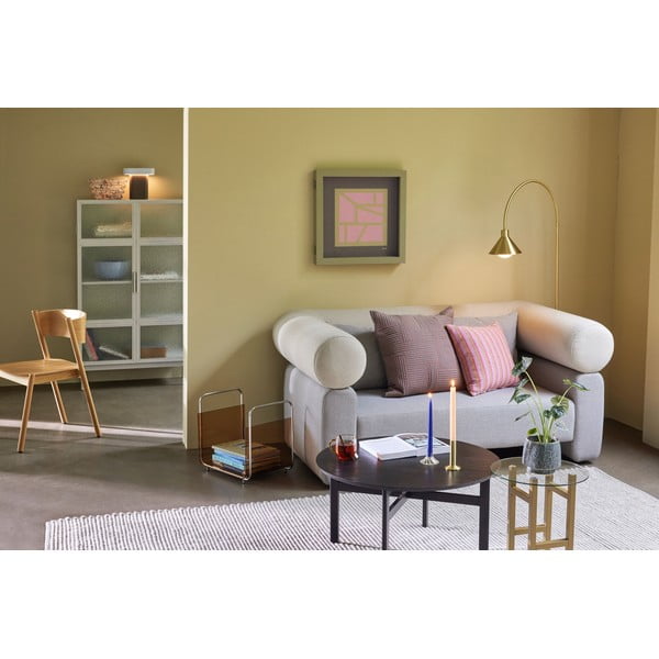 Gaiši pelēks dīvāns 180 cm Vera – Hübsch-image-1